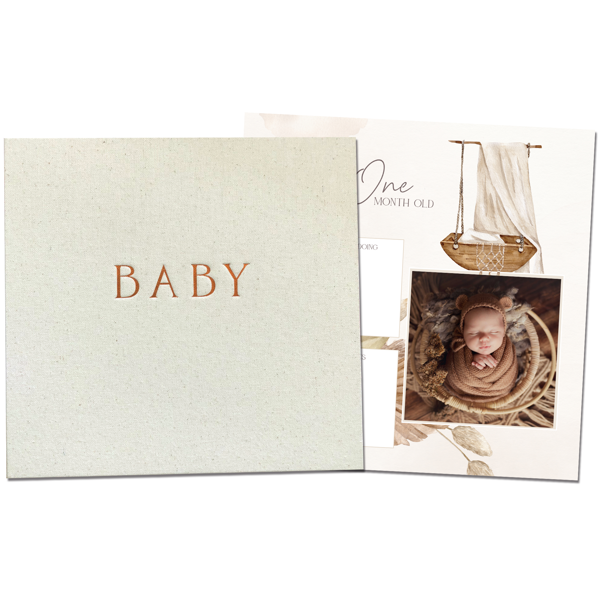Haven - Baby Memory Book - Peachly Australia