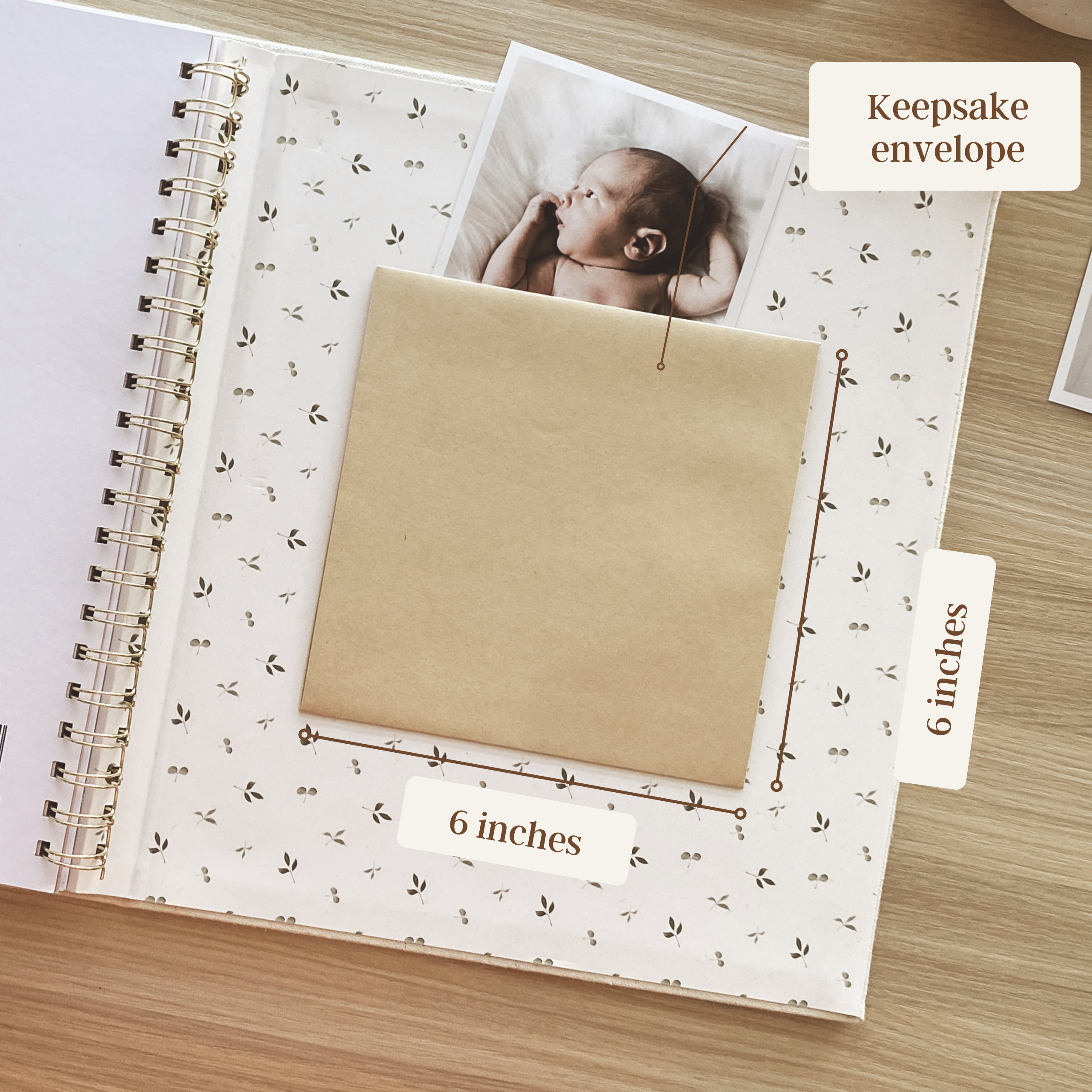 Clementine - Baby Memory Book - Peachly Australia