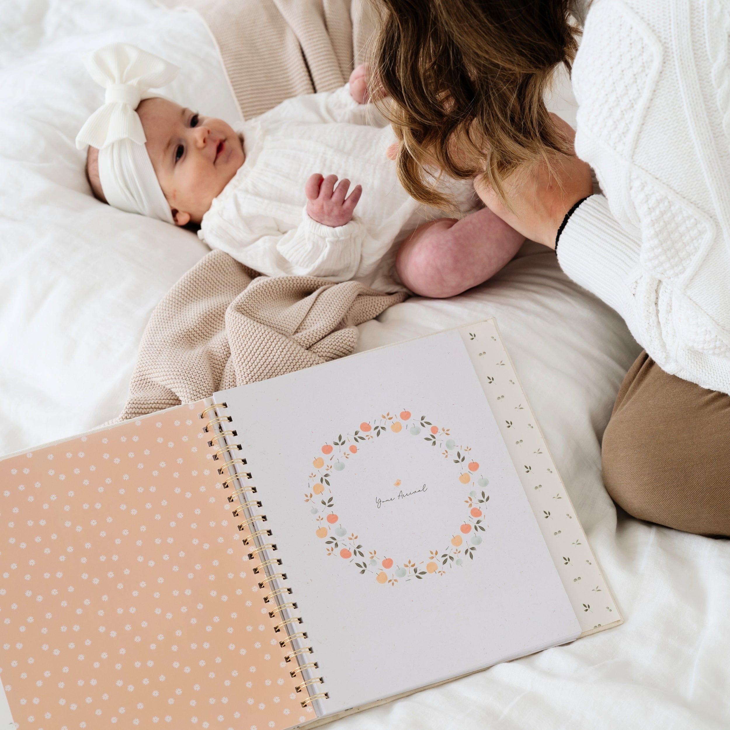 Clementine - Baby Memory Book - Peachly Australia