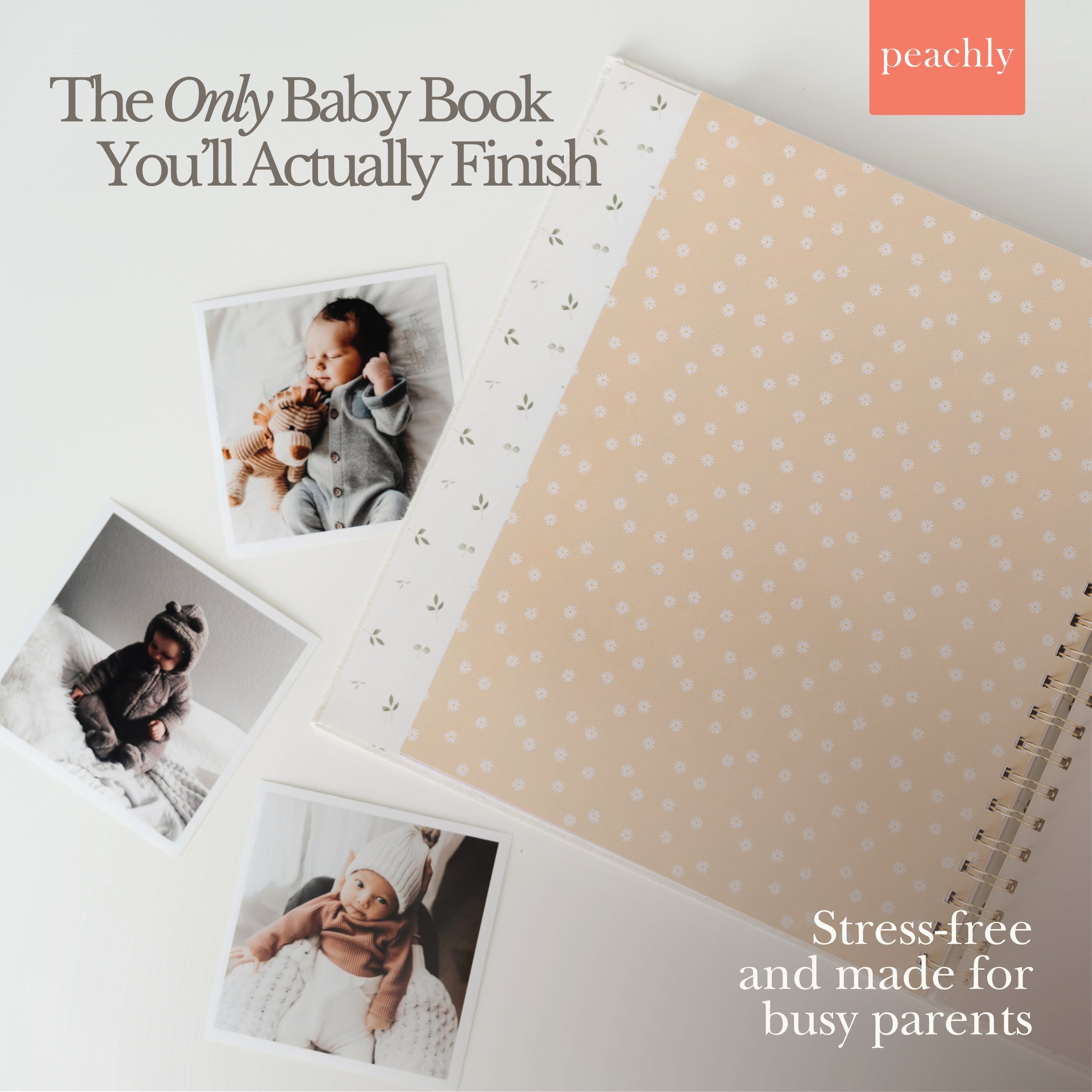 Clementine - Baby Memory Book - Peachly Australia