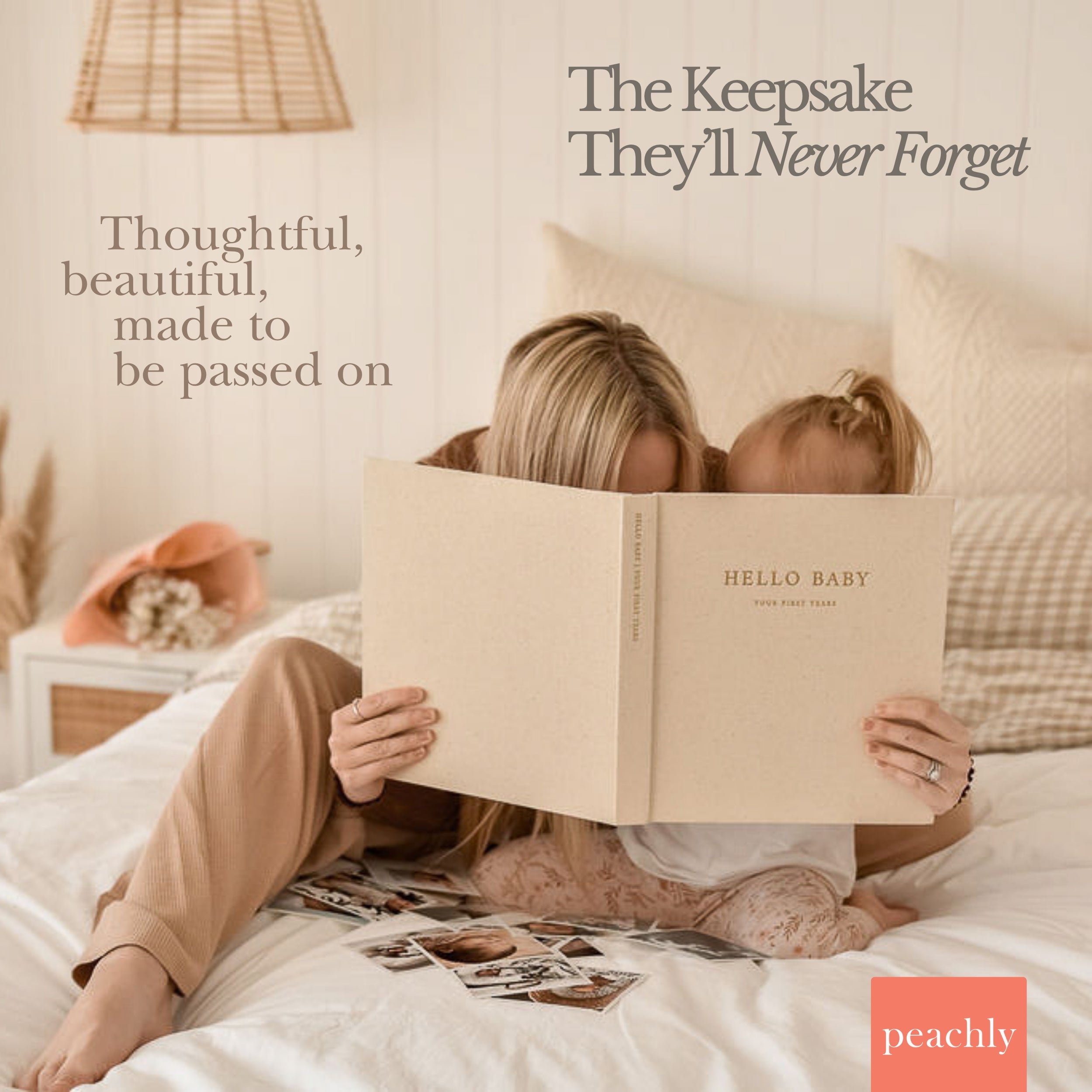 Clementine - Baby Memory Book - Peachly Australia