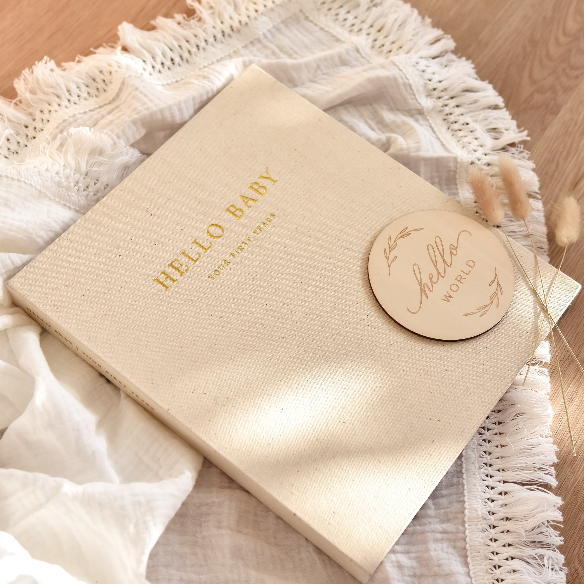 Forest - Baby Memory Book - Peachly Australia