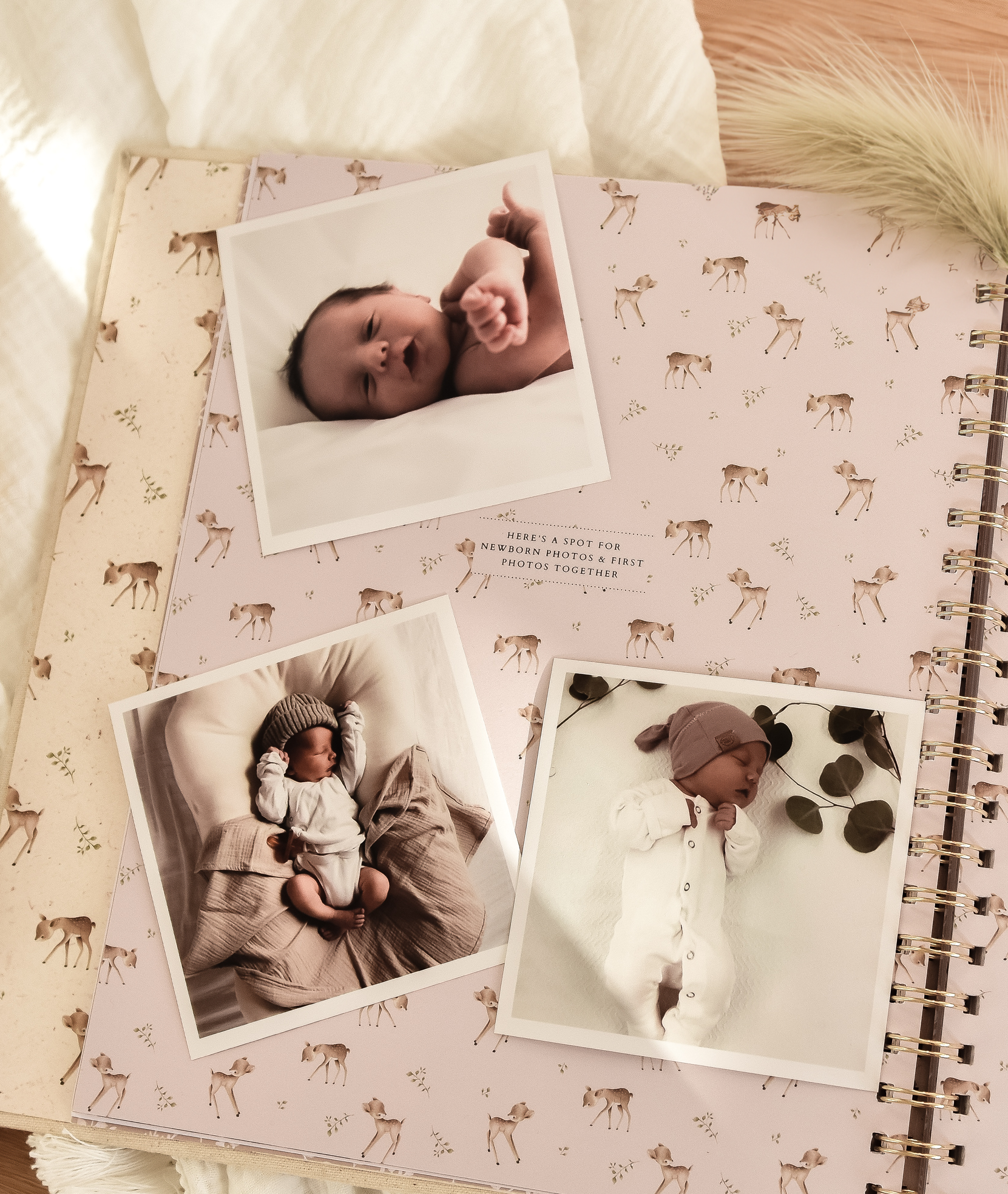Forest - Baby Memory Book - Peachly Australia