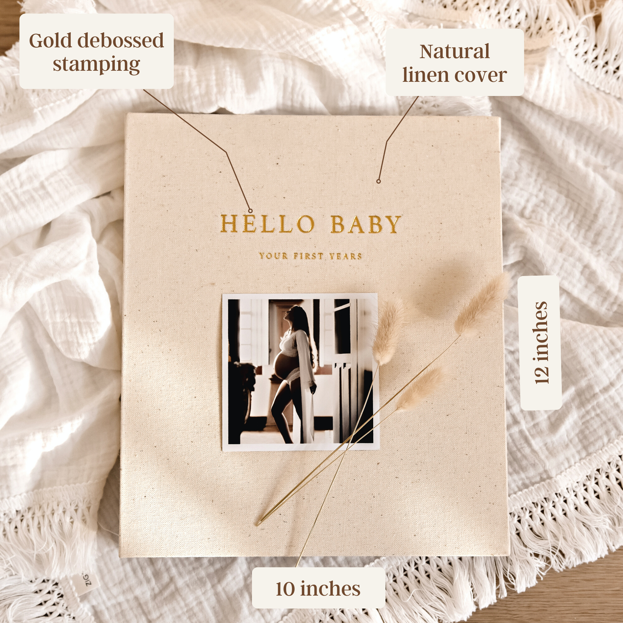 Forest - Baby Memory Book - Peachly Australia