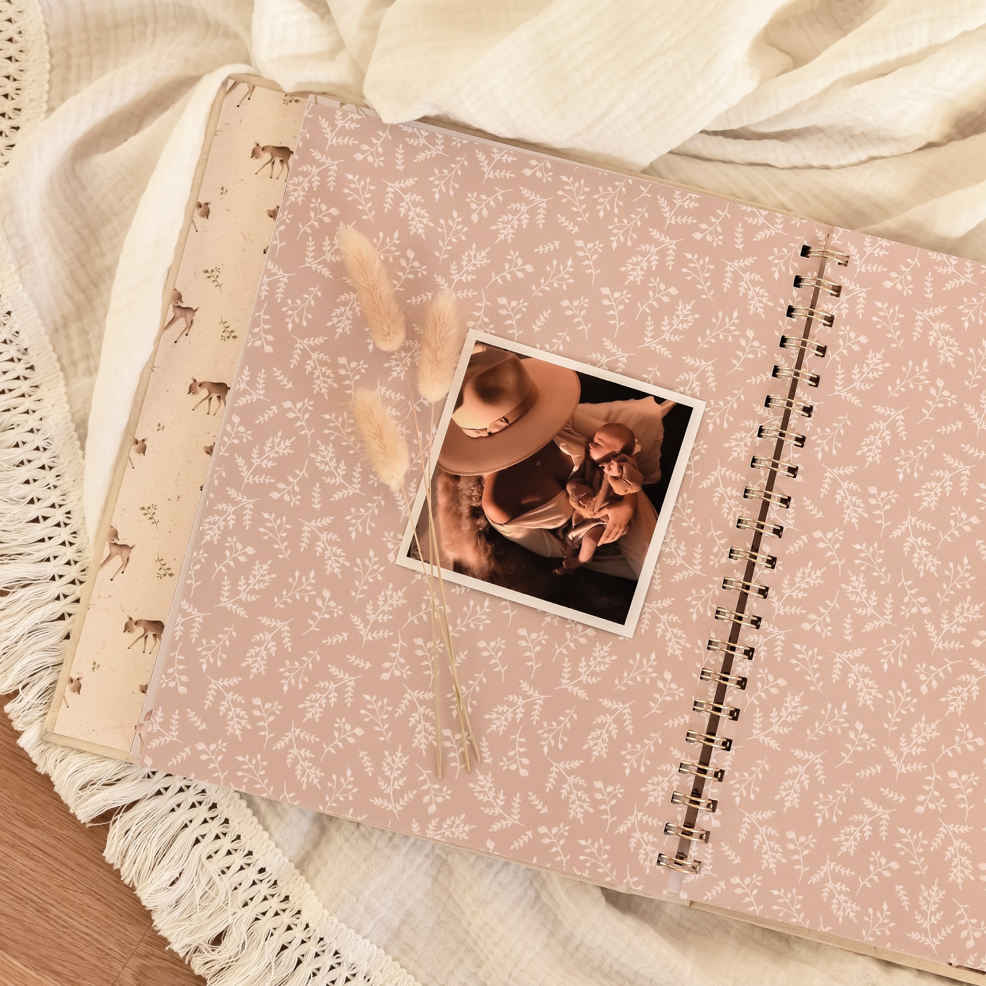 Forest - Baby Memory Book - Peachly Australia