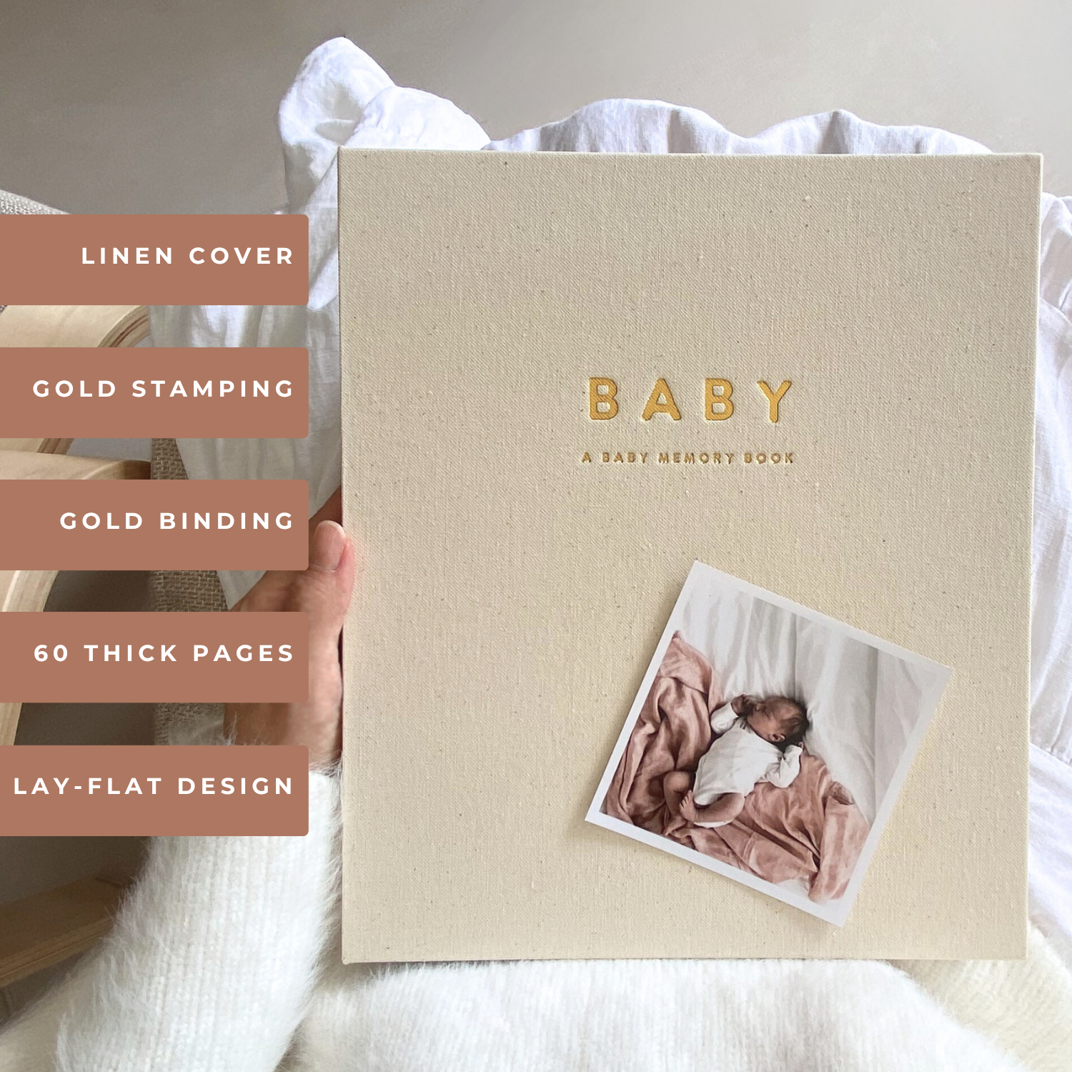 (COMING SOON) Charlie - Baby Memory Book