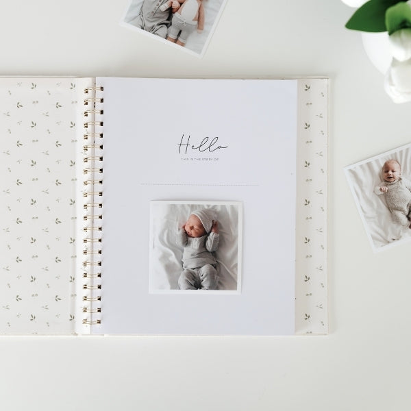 Clementine - Baby Memory Book - Peachly Australia