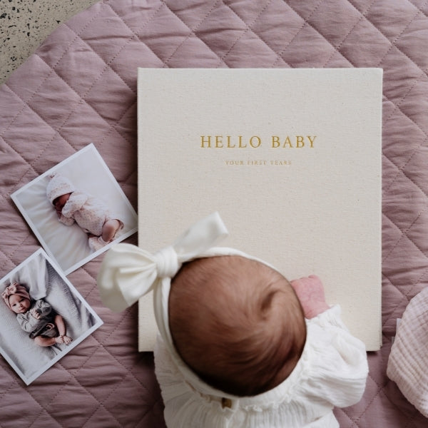 Clementine - Baby Memory Book - Peachly Australia