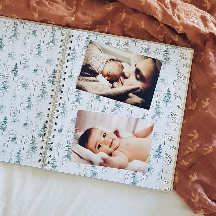 Wild - Baby Record Book - Peachly Australia