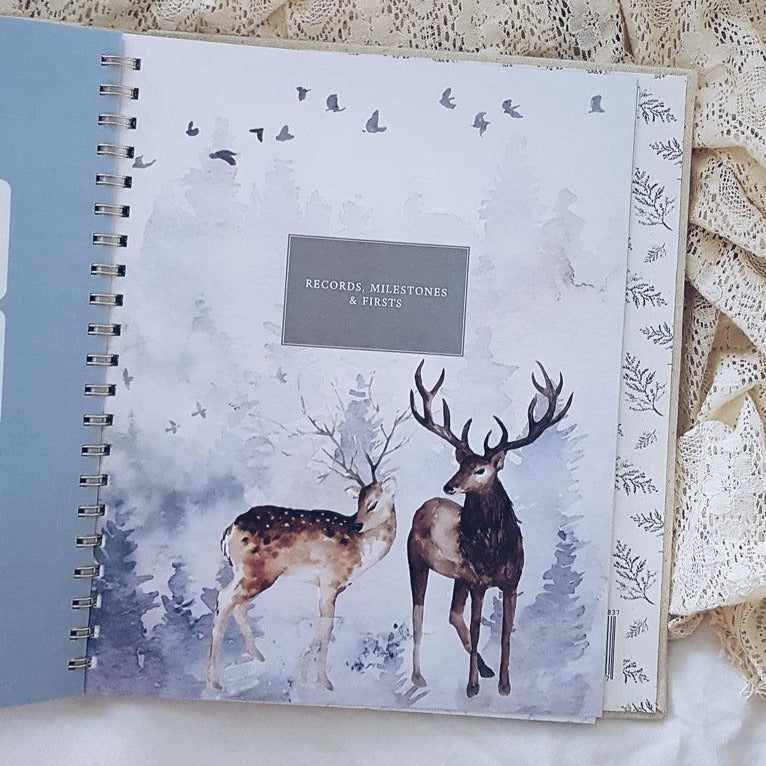 Wild - Baby Record Book - Peachly Australia