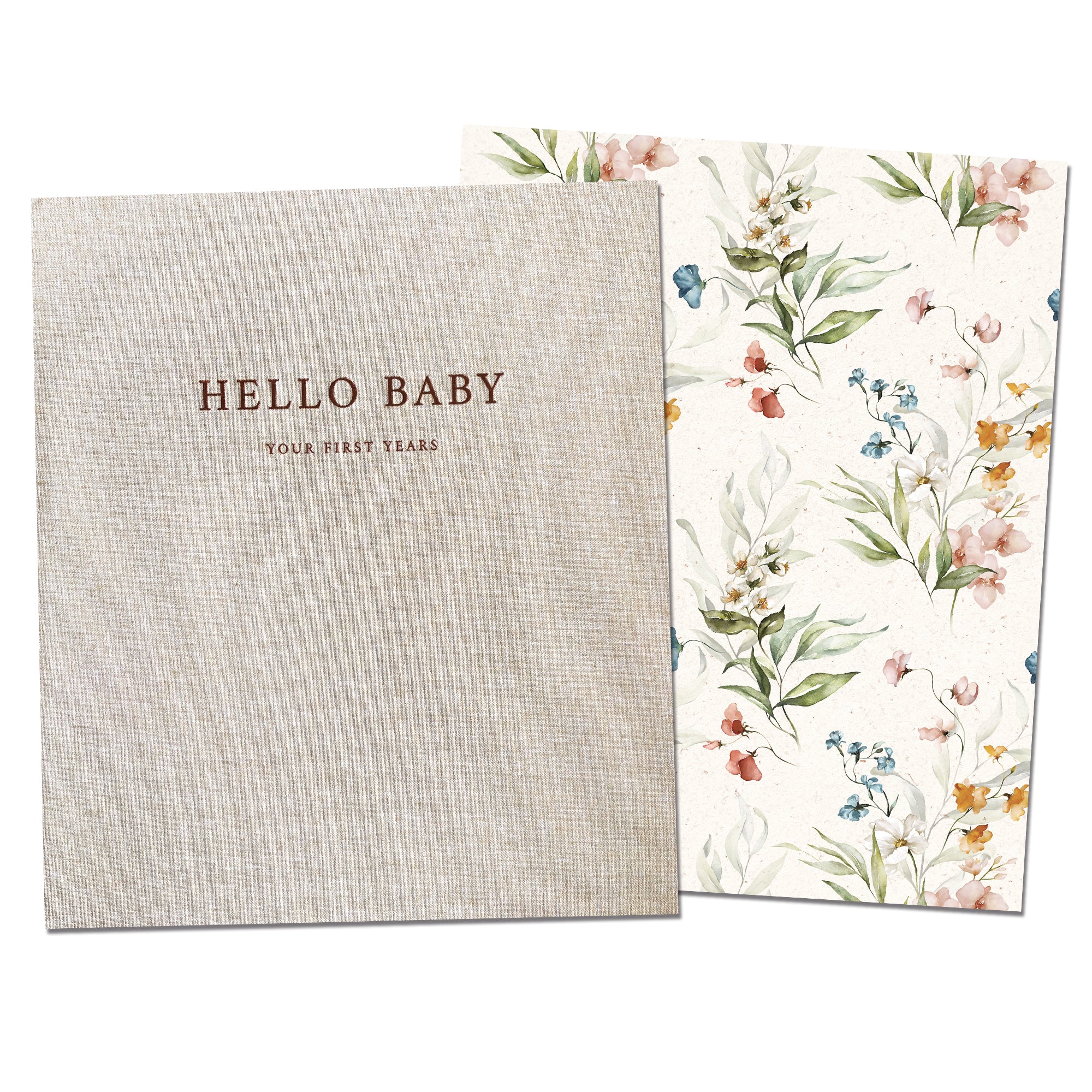 Fleur - Baby Record Book - Peachly Australia