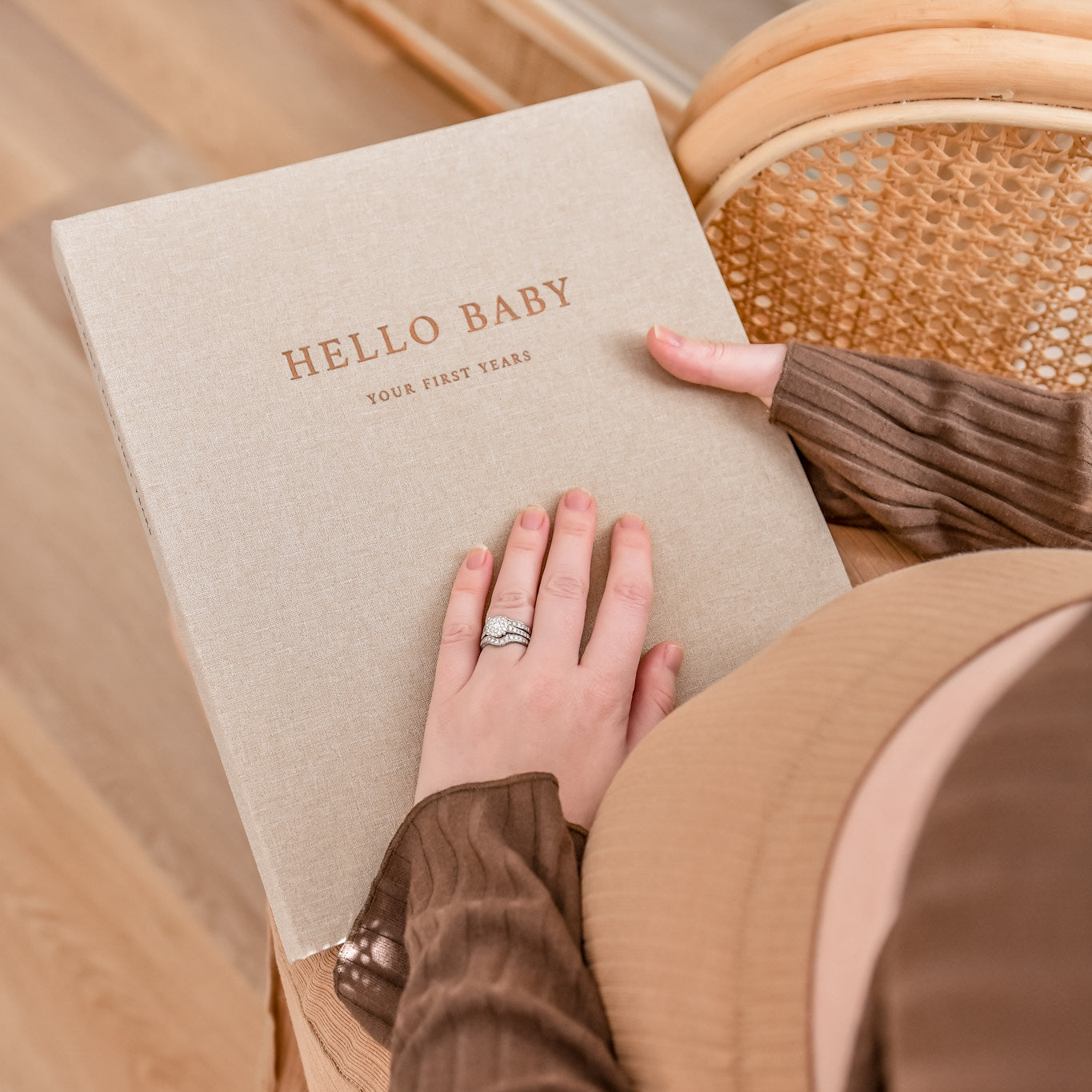 Fleur - Baby Record Book - Peachly Australia