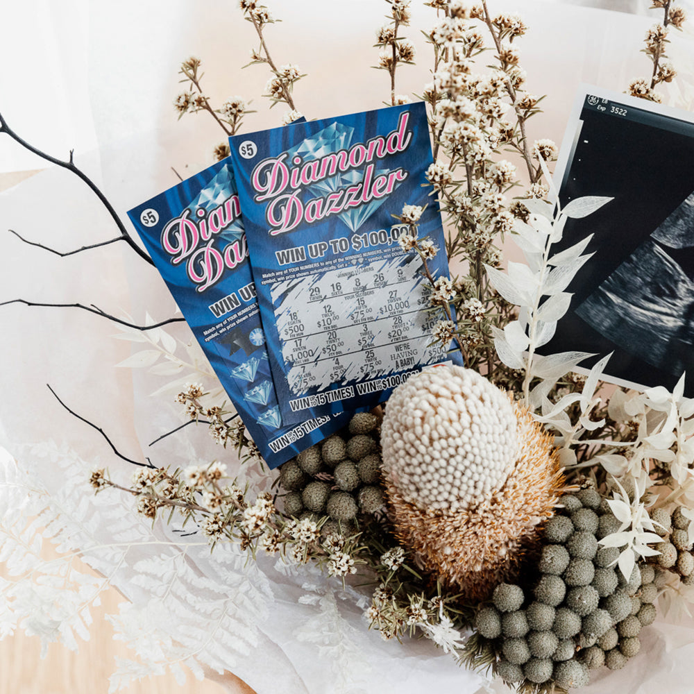 Pregnancy Announcement Scratchies (5 Pack) - Peachly Australia