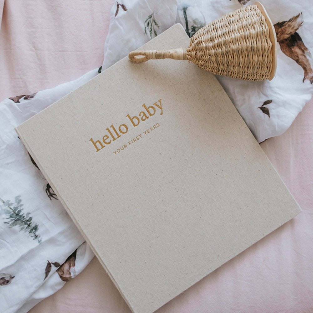 Wild - Baby Record Book - Peachly Australia