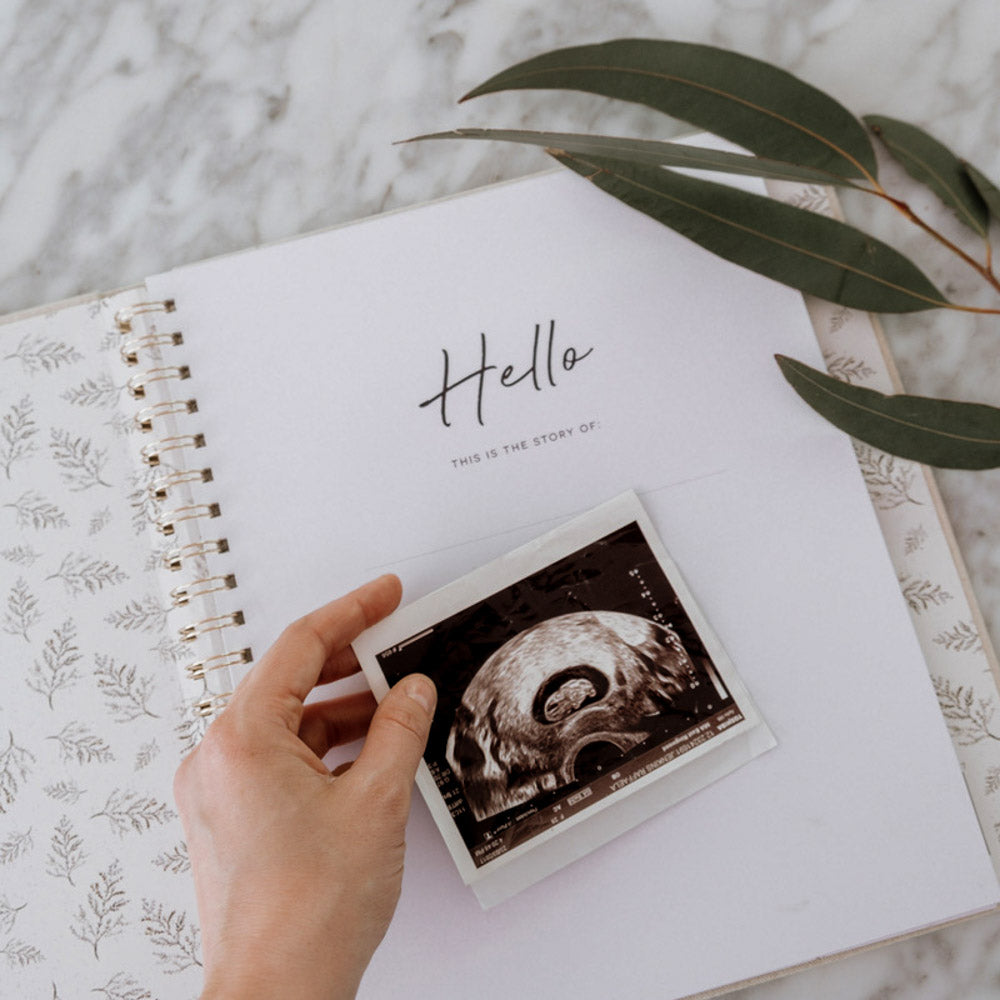 Wild - Baby Record Book - Peachly Australia