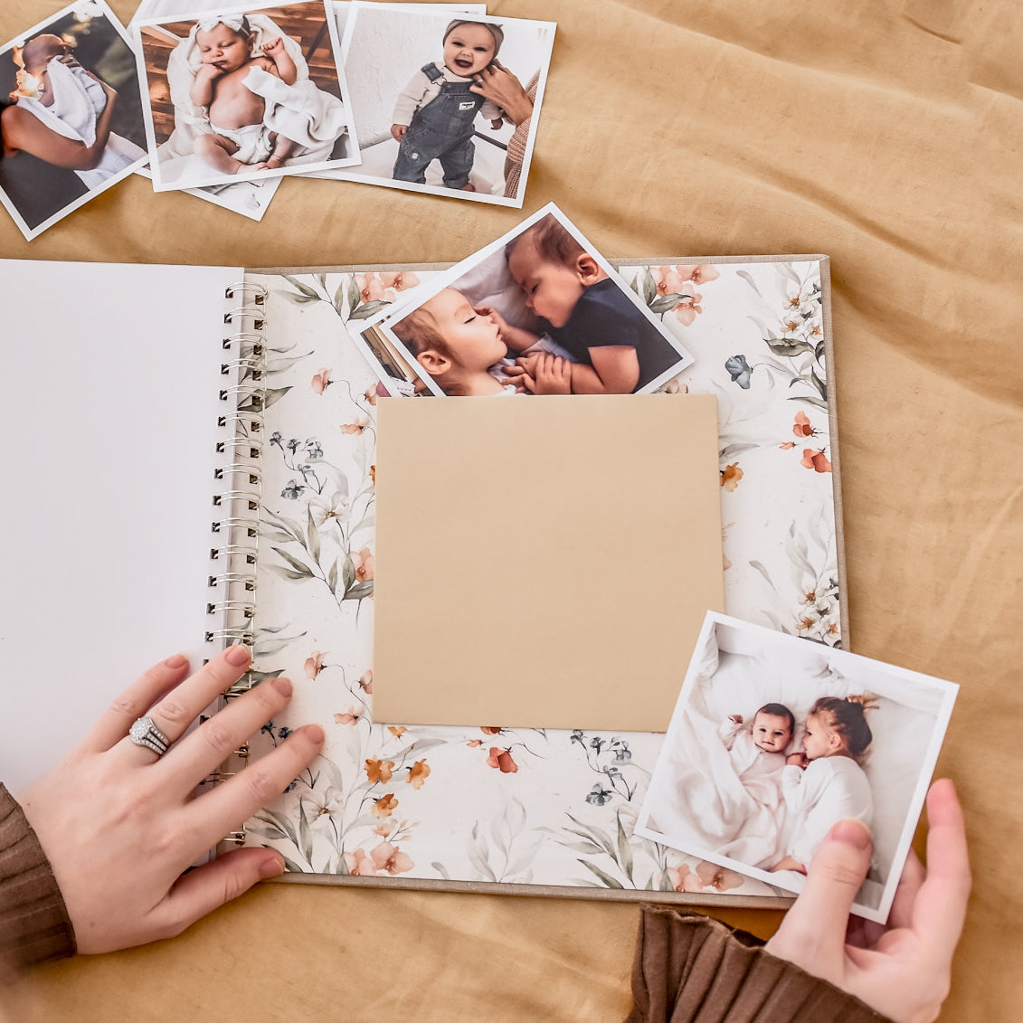 Fleur - Baby Record Book - Peachly Australia