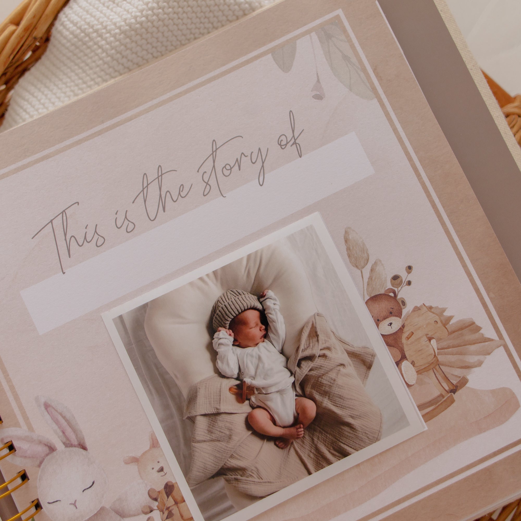 Haven - Baby Record Book - Peachly Australia
