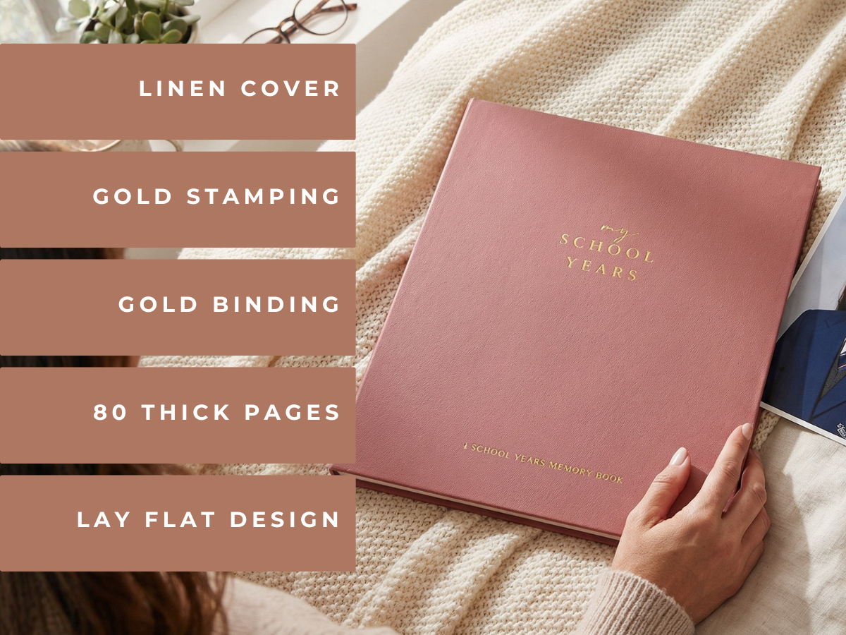 Evergreen - School Memory Book (Blush)