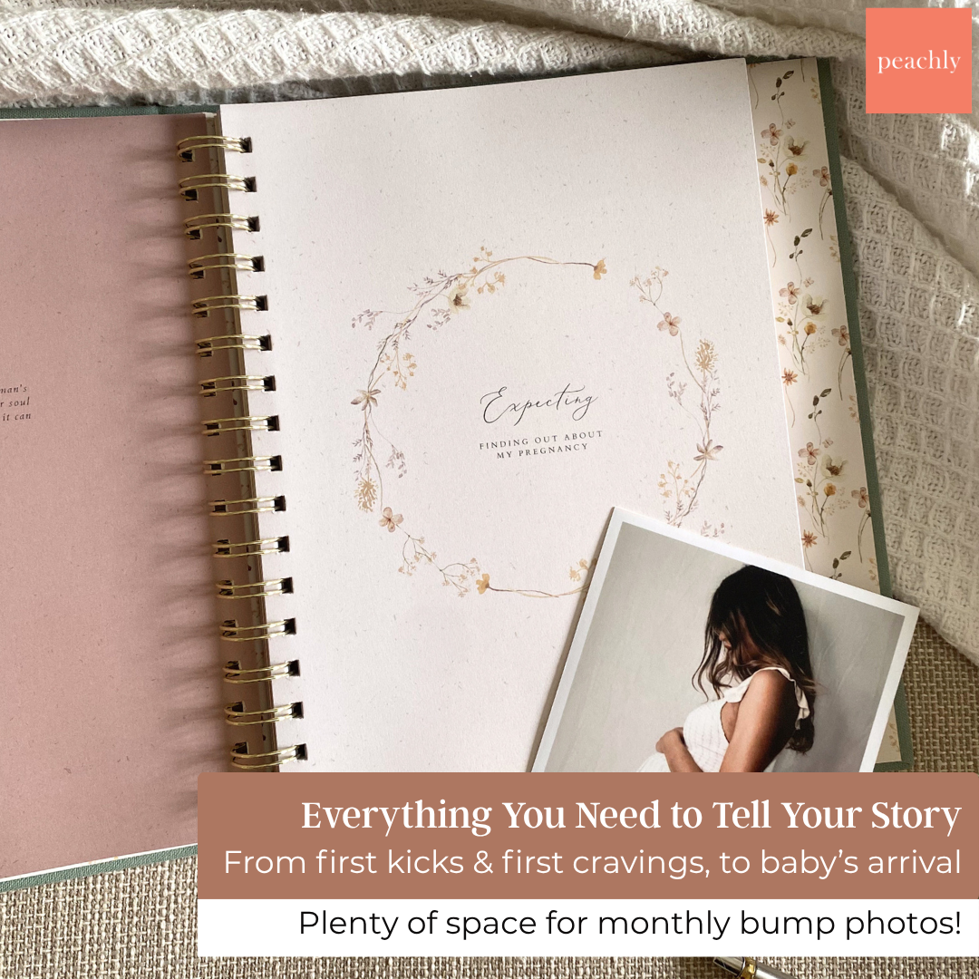 Audrey - Pregnancy Journal (Sage) - Peachly Australia