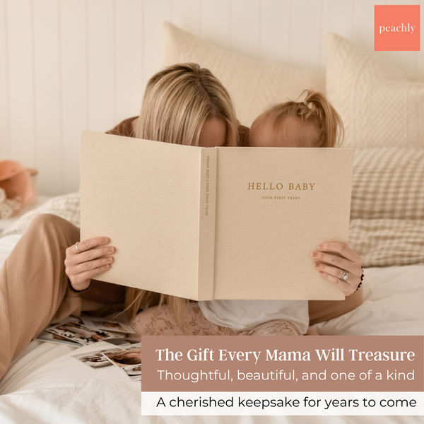 Olive - Baby Memory Book - Peachly Australia