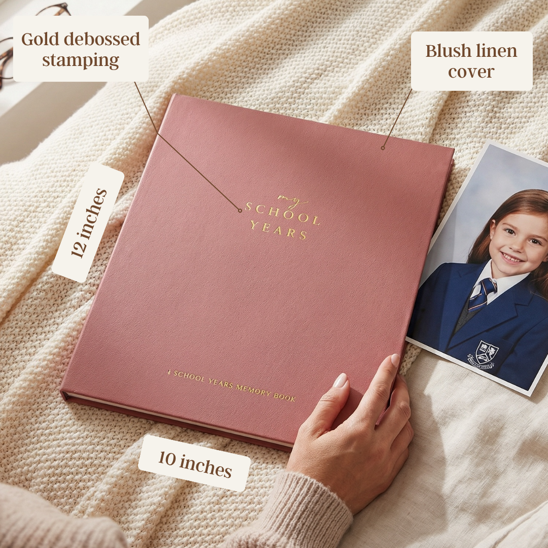 Evergreen - School Memory Book (Blush)