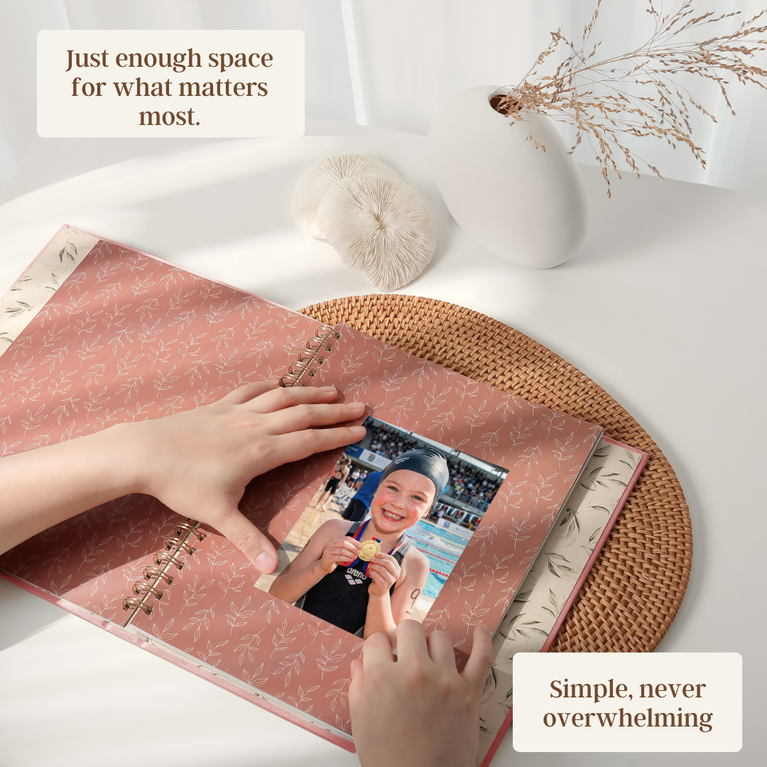 Evergreen - School Memory Book (Blush)