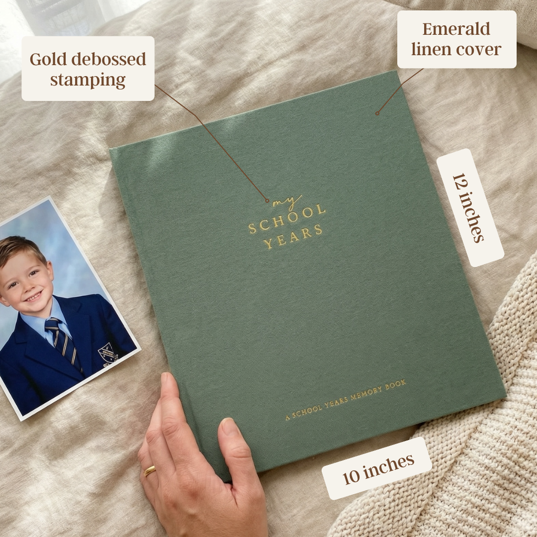 Evergreen - School Memory Book (Emerald)