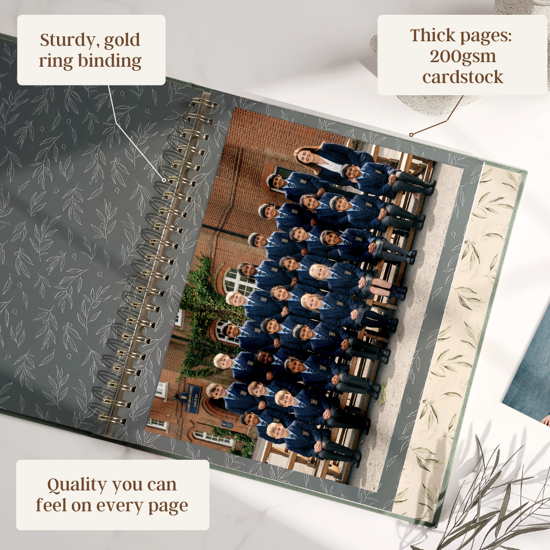 Evergreen - School Memory Book (Emerald)