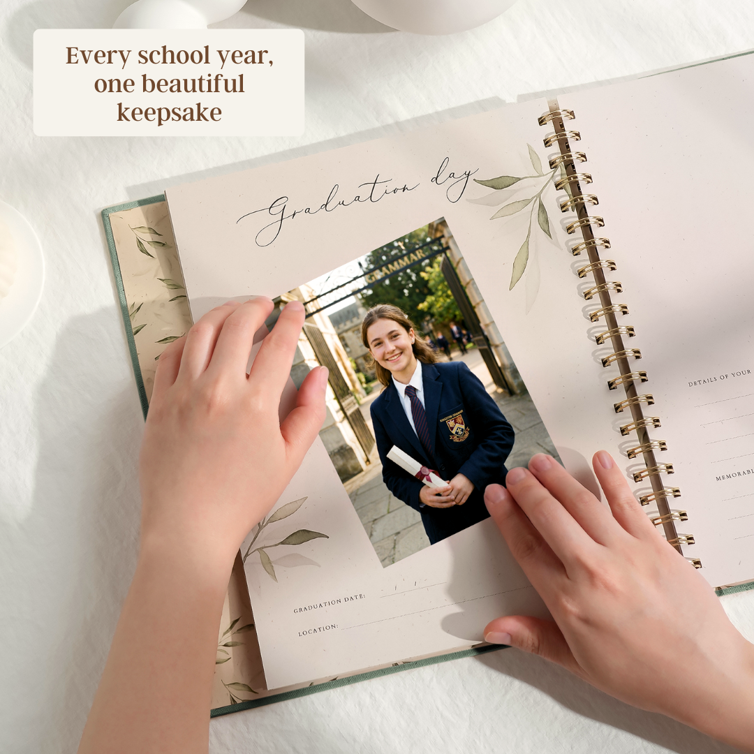 Evergreen - School Memory Book (Emerald)