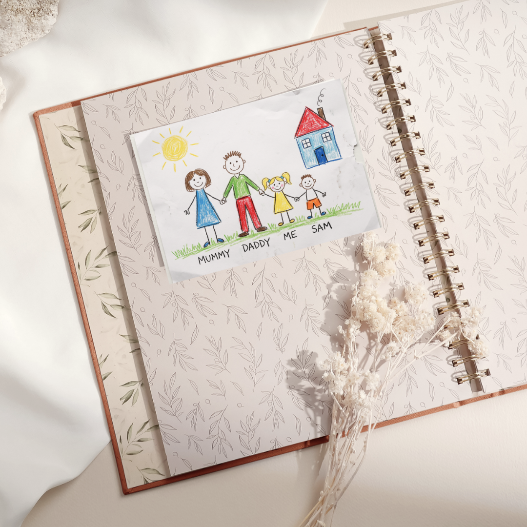 Evergreen - School Memory Book (Terracotta)