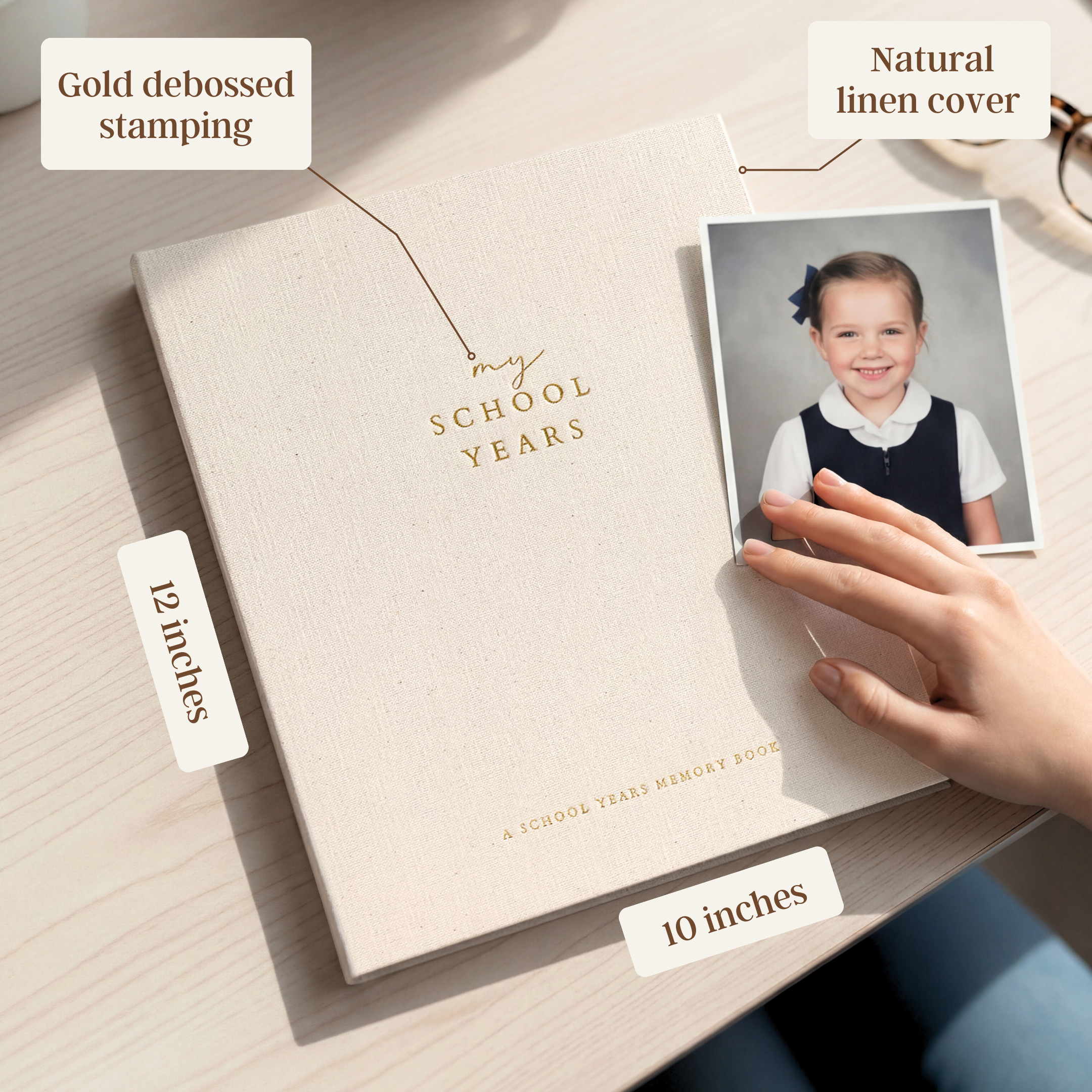 My School Years Memory Book - Peachly Australia