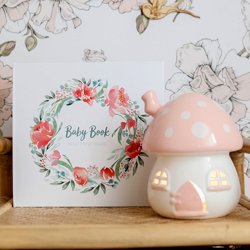 Bloom - Baby Record Book - Peachly Australia