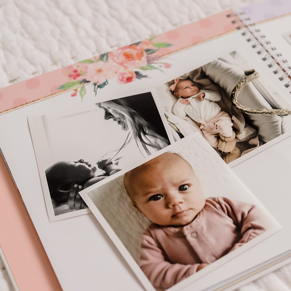 Bloom - Baby Record Book - Peachly Australia