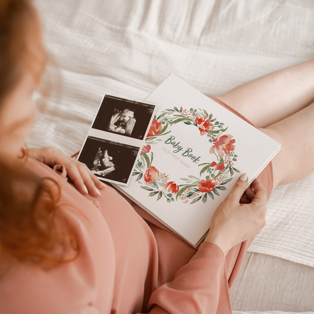Bloom - Baby Record Book - Peachly Australia